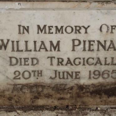 PIENAAR William -1965