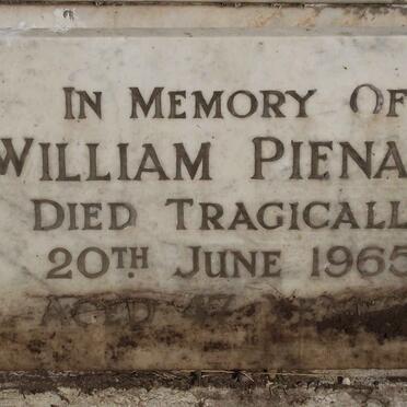 PIENAAR William -1965