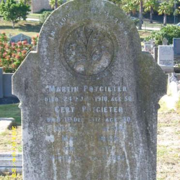 POTGIETER Martin -1918, Gert -1912 :: ? Mar
