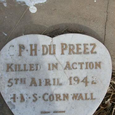 PREEZ C.P.H., du -1942  