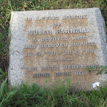 PARNELL Susan 1870-1967