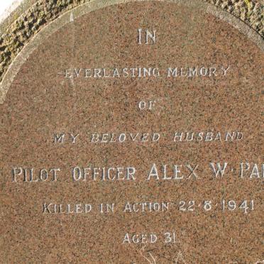 PARK Alex W. -1941 