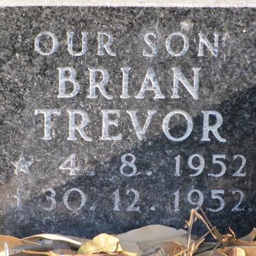 PAULS Brian Trevor 1952-1952