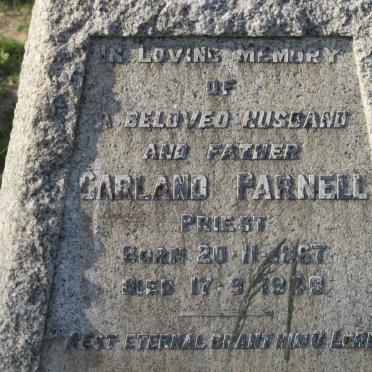 PARNELL Garland 1867-1939