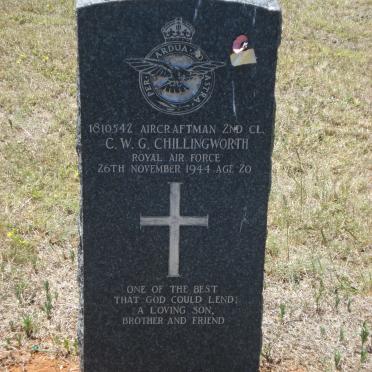 CHILLINGWORTH C. W. G. -1944
