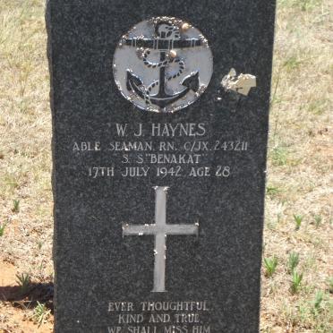 HAYNES W. J. -1942