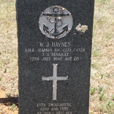 HAYNES W. J. -1942