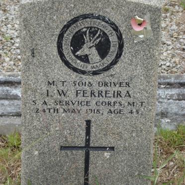 FERREIRA I. W. -1918