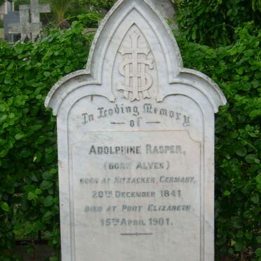 RASPER Adolphine nee ALVEN 1841-1901