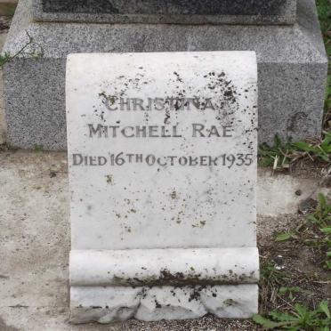 RAE Christina Mitchell -1935