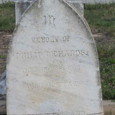 RICHARDS Philip -1912