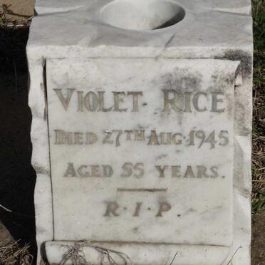 RICE Violet -1945