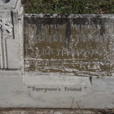 RICHARDSON Albert Stanley 1902-1936