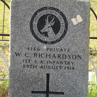 RICHARDSON W.C. -1918