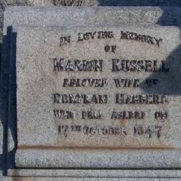 RUSSEL Marion -1947