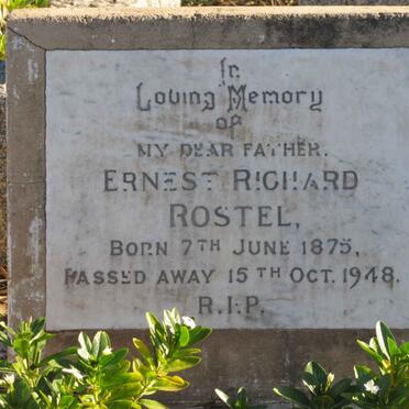 ROSTEL Ernest Richard 1875-1948