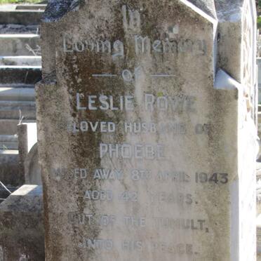 ROWE Leslie -1943