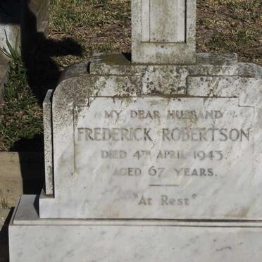 ROBERTSON Frederick -1943