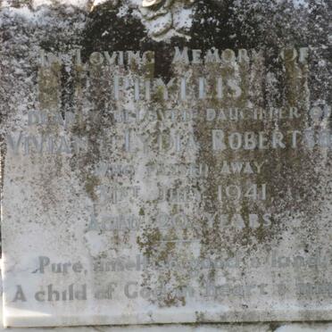 ROBERTSON Phyllis -1941 