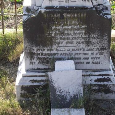 ROBINSON Susan nee KNIPE 1861-1907