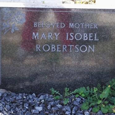 ROBERTSON Mary Isobel