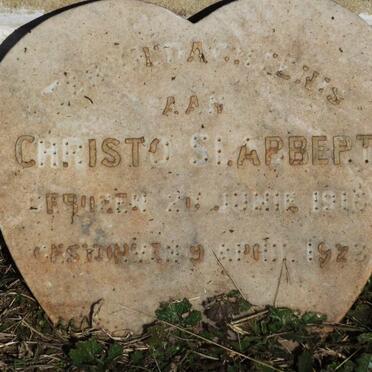 SLABBERT Christo 1916-1923