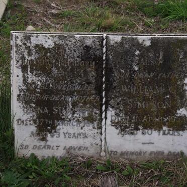 SIMPSON William G. -1953 &amp; Anna -1948