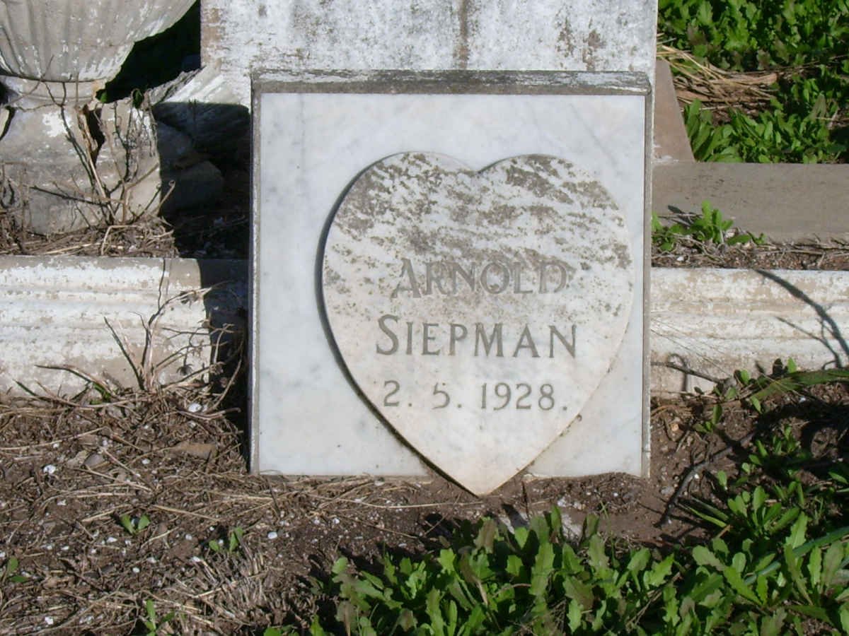 SIEPMAN Arnold -1928