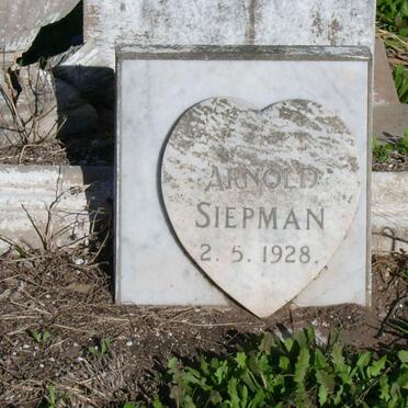 SIEPMAN Arnold -1928