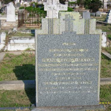 SEXTON Frank George 1880-1939 &amp; Lily Victoria 1885-1942