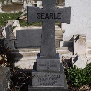 SEARLE John Malcolm 1932-2007