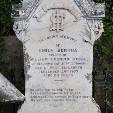 STEEL Emily Bertha