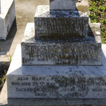 STOREY John George -1910 &amp; Mary -1933