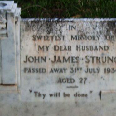 STRUNG John James -1934
