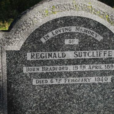 SUTCLIFFE Reginald 1894-1940
