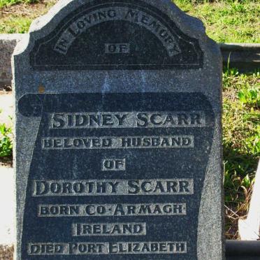 SCARR Sidney  -1930       
