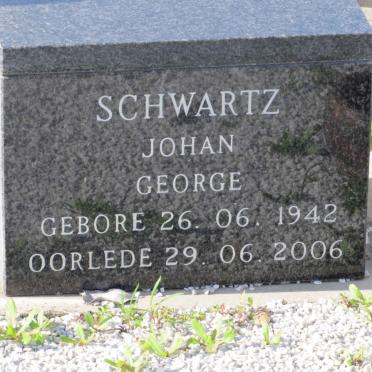 SCHWARTZ Johan George 1942-2006