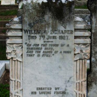 SCHAPER William -1927