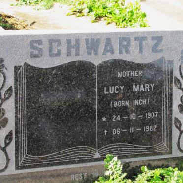 SCHWARTZ Lucy Mary nee INCH 1907-1982