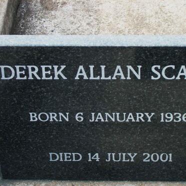 SCARR Derek Allan 1936-2001