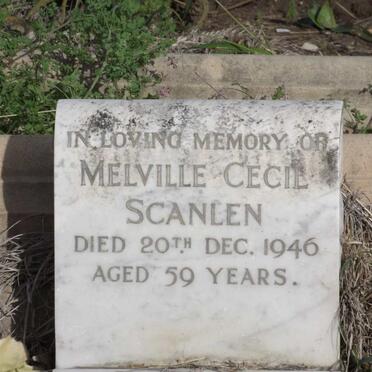 SCANLEN Melville Cecil -1946