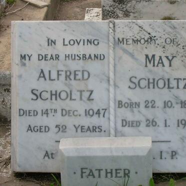 SCHOLTZ Alfred -1947 &amp; May 1896-1972