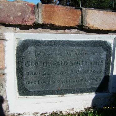 SMITH Geo Oswald 1877-1940