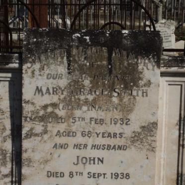 SMITH John -1938 &amp;  Mary GraceINMAN -1932