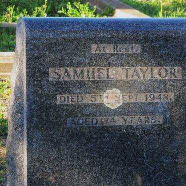 TAYLOR Samuel -1948