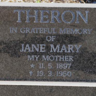 THERON Jane Mary 1897-1950