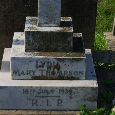 THOMPSON Lydia Mary -1938