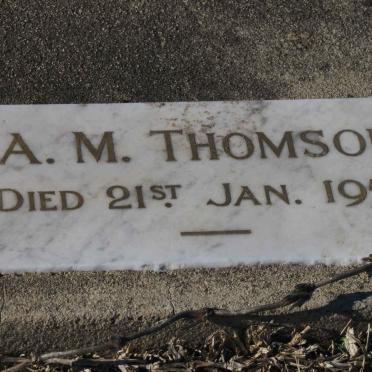 THOMSON A.M.  -1952