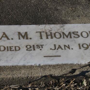 THOMSON A.M.  -1952