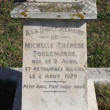 TOULEMONDE Michelle Theresa -1929